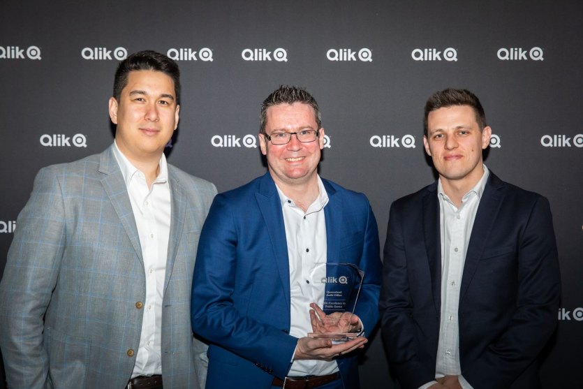 Chris Sharrock, Rob Kilbride, Nathan Wright, QAO, Qlik Analytics Summit 2019.