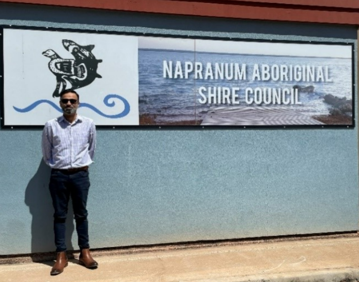Sri Narasimhan, Senior Director at Napranum Aboriginal Shire Council, September 2022