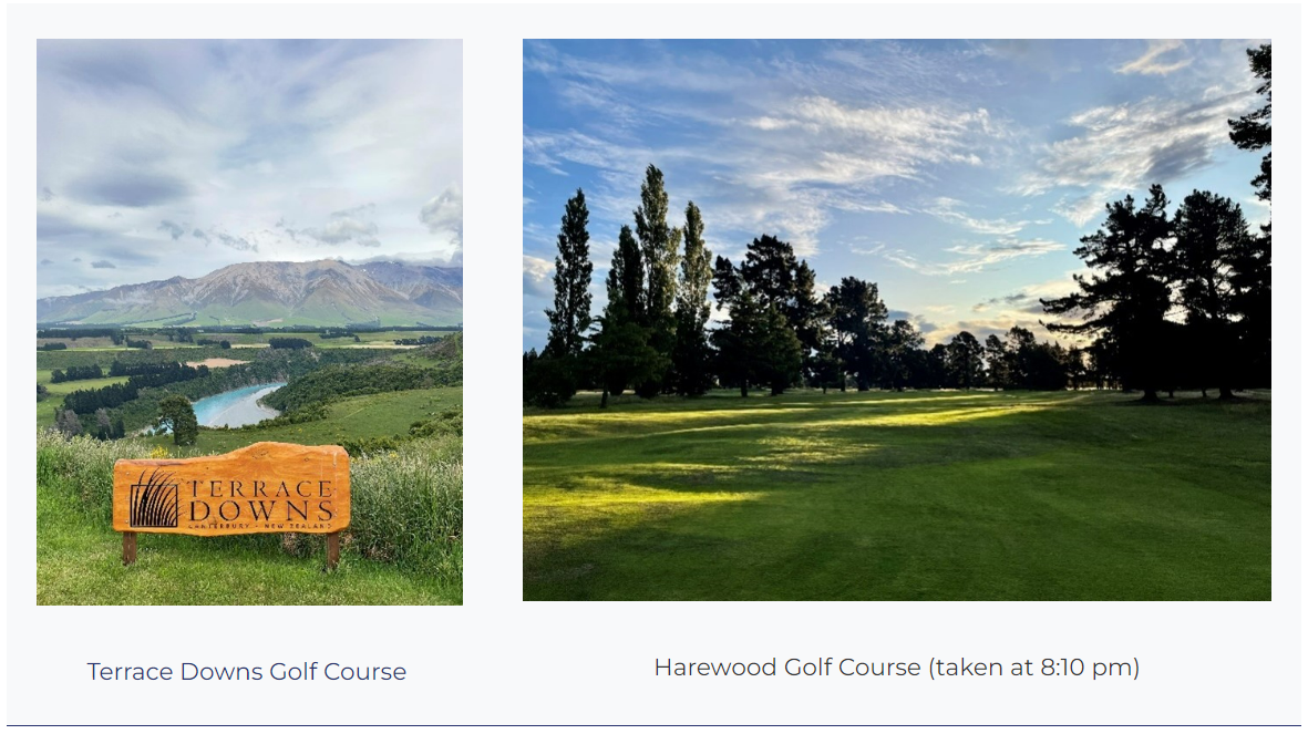 New Zealand_Terrace Downs Gold Course and Harewood Golf Course
