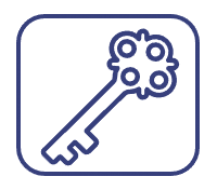 Icon of a key