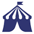 Icon of a carnival tent