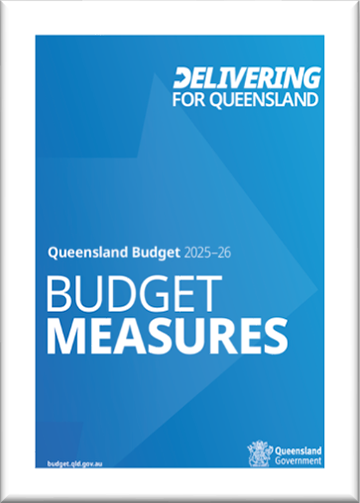 "Budget Measures" report cover