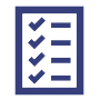 Icon of a checklist