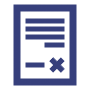 Icon of a contract document