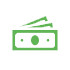 Icon of cash notes