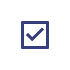Icon of a ticked checkbox