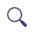 Icon of a magnifying glass