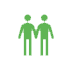 Icon of two adults holding hands