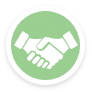 Icon of a handshake