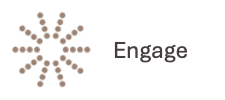 Icon for the "Engage" value