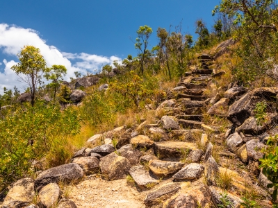 Image of rocky stairs on Fitzroy Island, Queensland