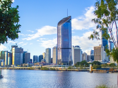 Image overlooking Brisbane river towards the CBD