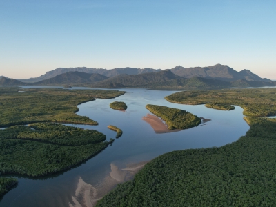Aerial photo of Hinchinbrook Island Queensland Australia 
