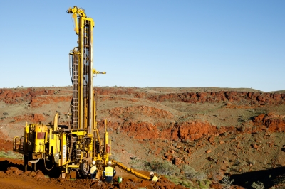 Image of exploration drilling
