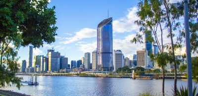Image overlooking Brisbane river towards the CBD