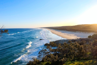 Minjerribah coastline