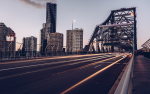 Image of Brisbane's Storey Bridge at sunset