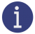 Icon with information symbol