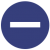 Icon with horizontal bar