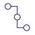 Icon of three interconnected circles