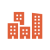 Icon of a group of buildings