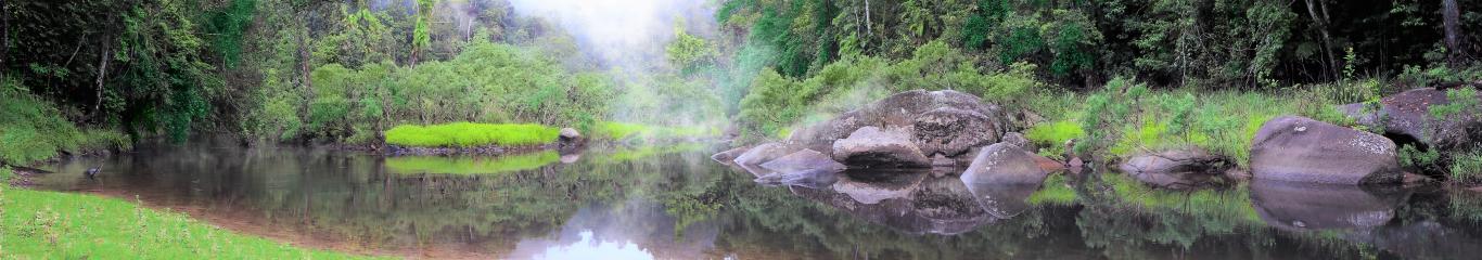 South Johnstone River in Wooroonooran