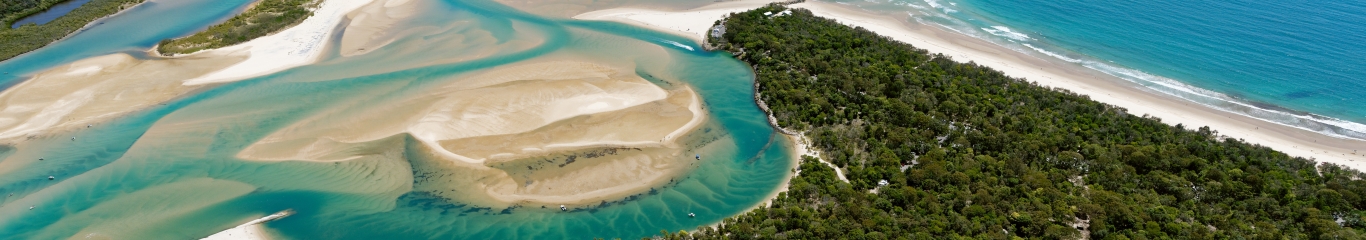 Image of a view over the coastline