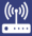 Graphic icon of wireless modem